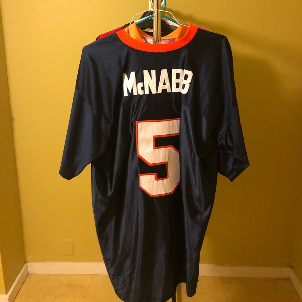 Vintage McNabb Syracuse Jersey Hand Stitched XL